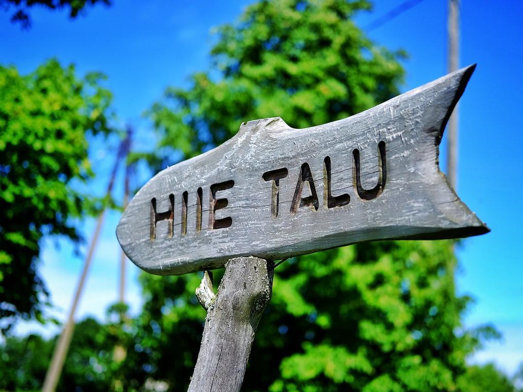 Gasthaus Hiie Talu Kahala Exterior foto